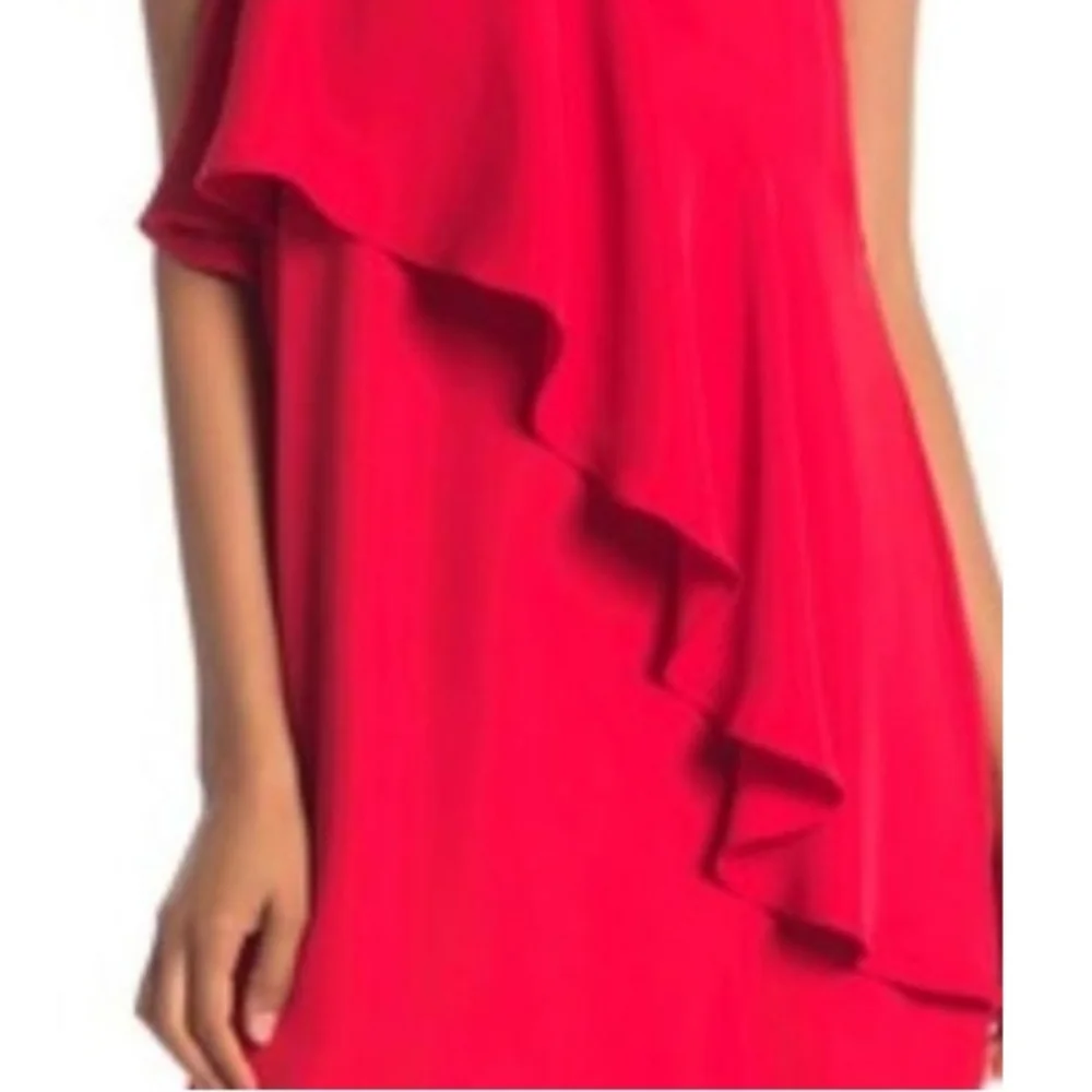 AMANDA UPRICHARD RIVAGE RED MINI DRESS SIZE S - Picture 2 of 12